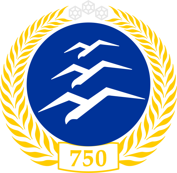 750 km Badge illustration